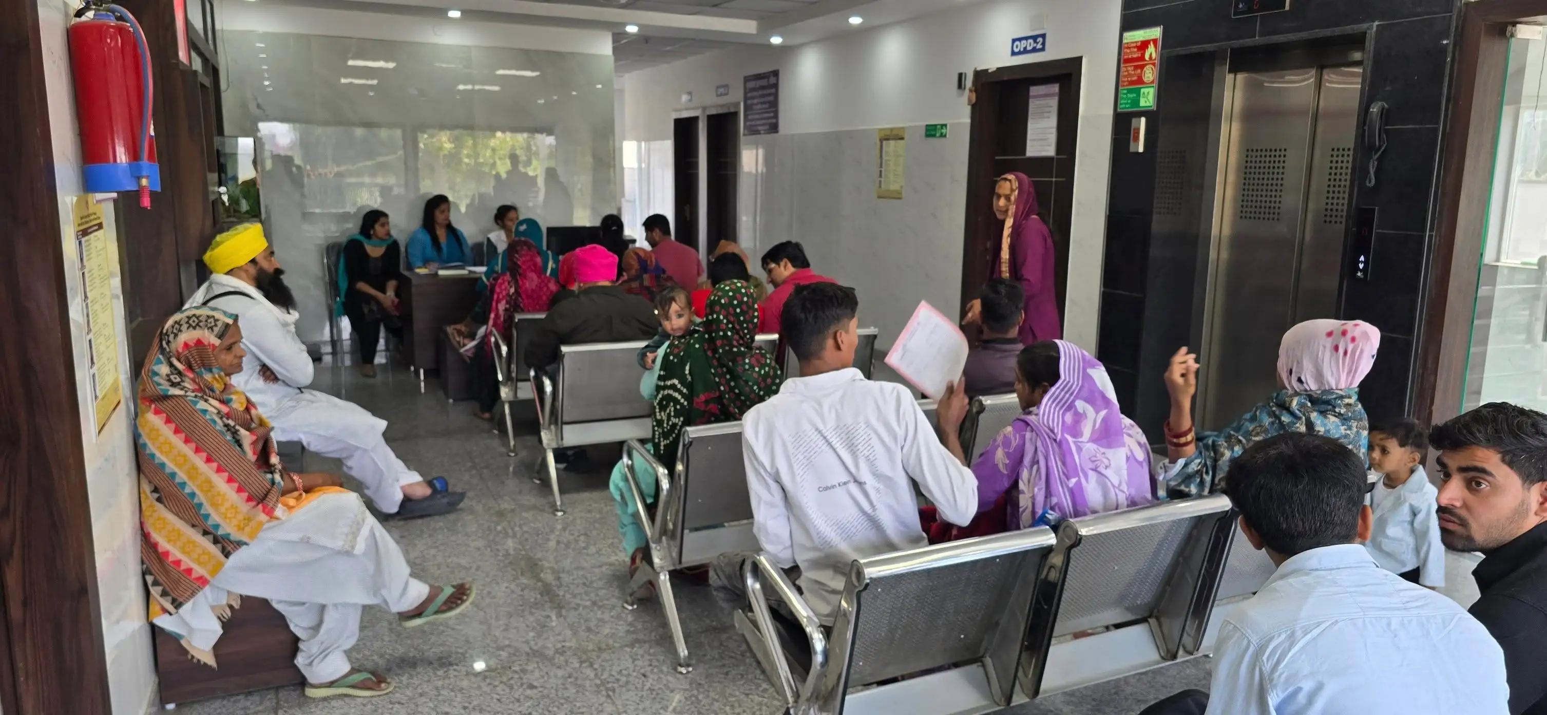 Muskan Hospital Waiting Hall